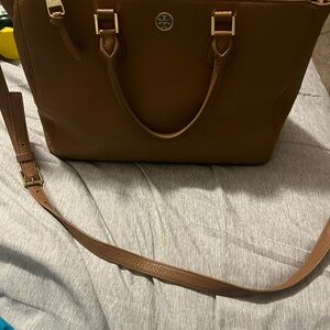 Tory Burch Tan Leather Satchel